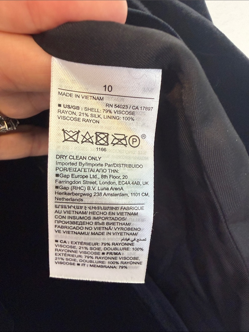 Perfect Banana Republic Velvet Black Blazer 10 - Picture 8 of 8